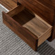 Black walnut six chest of cabinets living room simple solid wood cabinet drawer cabinet bedroom storage side cabinet log