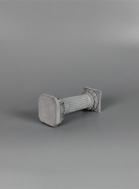 混凝土摆件 水泥橄榄叶罗马柱 模型场景造景拍摄道具