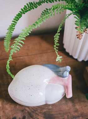 优选现货西班牙进口doiy创意器官储物盒陶瓷桌面收纳盒置物盒摆件