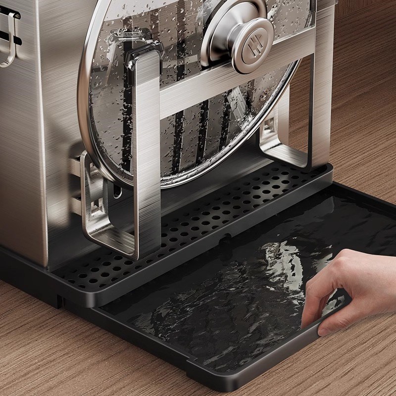 厨房不锈钢台面刀架置物架多功能锅盖菜板放刀子筷子一体收纳架子 - 图3