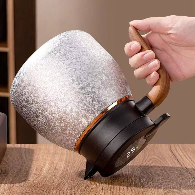 新款覆钛保温壶大容量商务高端茶水分离办公用壶家用冰花漆保温壶,淘宝优惠券,粉丝福利购,淘宝优惠卷