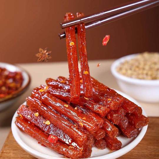 【一整版】三折叠辣条网红香辣棒爆款童年零食三折叠被子辣条