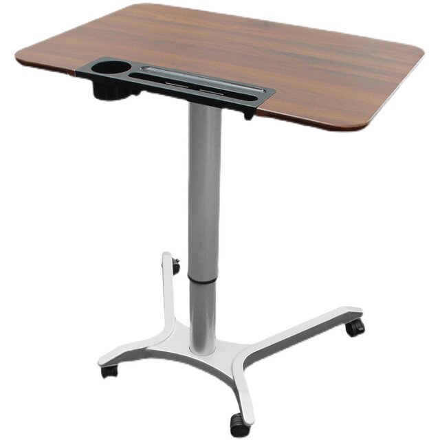 Lift computer table, movable home desk, lazy study table, sofa side table, bedside adjustable lift table