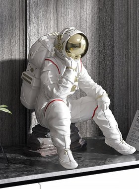 乔迁送礼宇航员客厅电视柜装饰品摆件家居饰品进门玄关太空人摆设