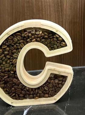 优选玄关装饰品摆件吧台家居礼物咖啡豆店角装饰相框摆台桌面主题