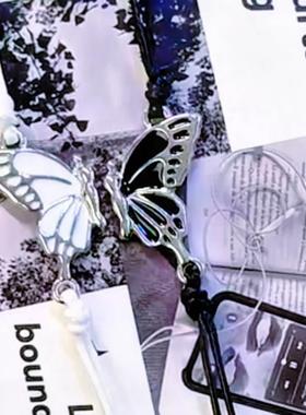 蝴蝶手链闺蜜情侣磁吸高颜值学生党简约精致送女友礼物串珠手链