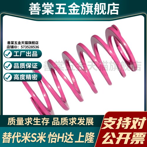 MI思米矩形螺旋弹簧SWC10-10/15/20/25/30/35/40/45/50/55/60/65 - 图3