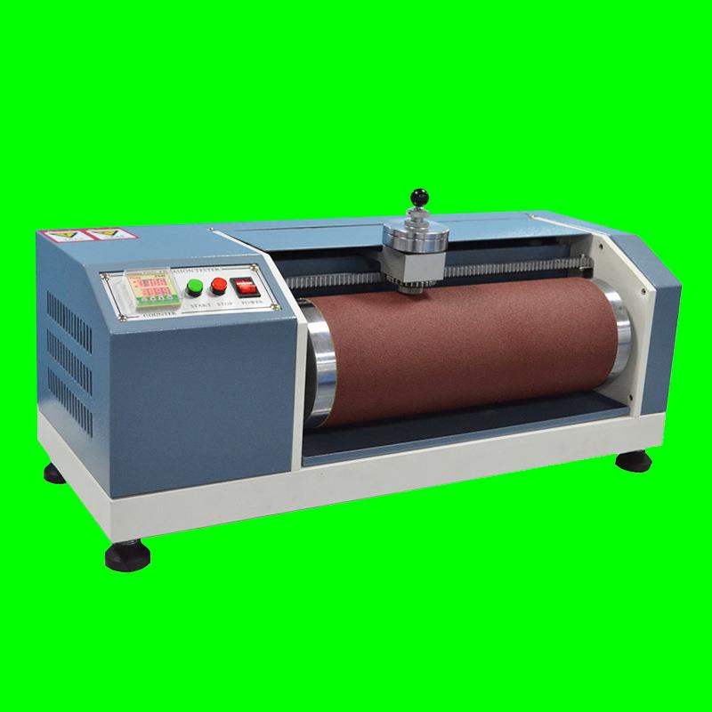DIN磨耗试验机橡胶轮胎旋转式滚筒耐磨耗测试仪皮革地板磨损设备 - 图1