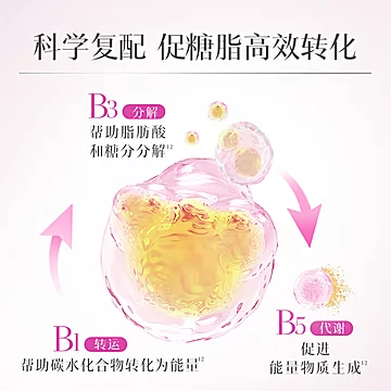 DHC维生素b族片肌醇官方进口复合维b片[15元优惠券]-寻折猪