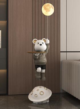 特大太空人暴力熊轻奢客厅大型落地摆件电视柜旁家居饰品乔迁礼品