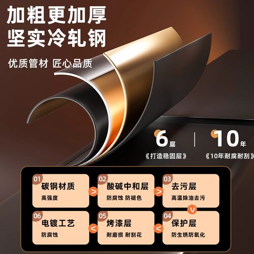 衣帽架落地卧室家用开放式组合衣柜简易收纳挂衣架金属衣帽间架子 - 图1