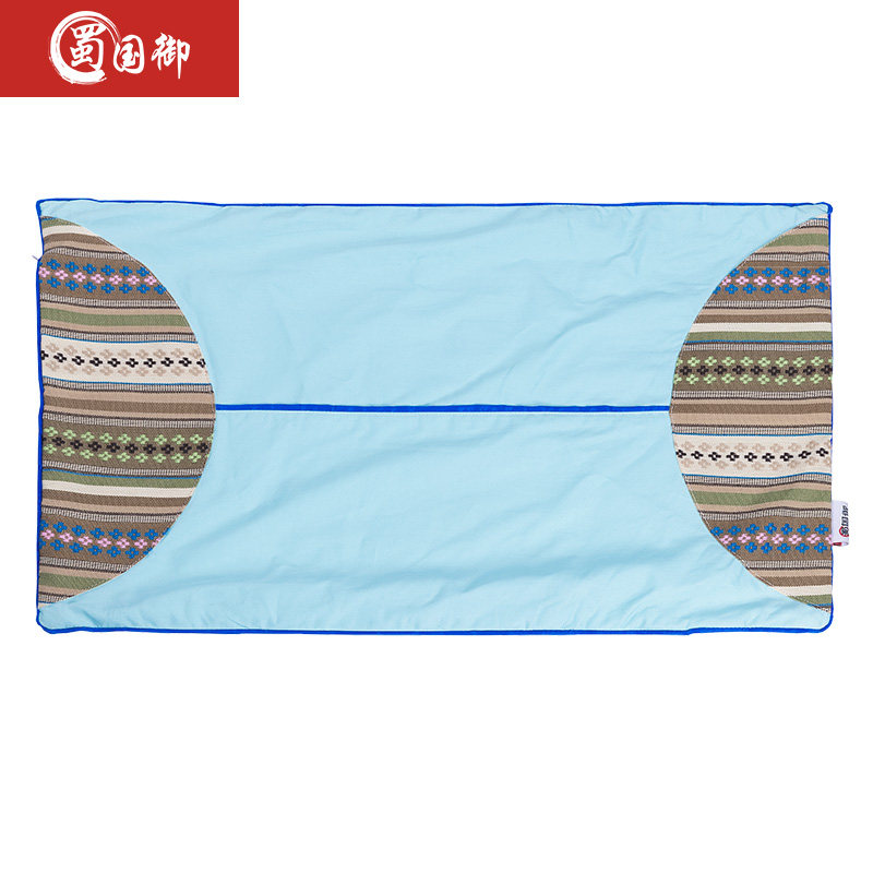 蜀国御花草枕夏季凉爽单人家用水洗棉 贡缎 丝绸枕芯枕套一对拍2,淘宝优惠券,粉丝福利购,淘宝优惠卷