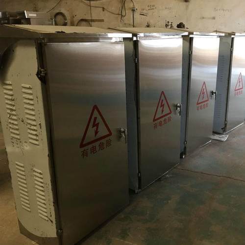 不锈钢配电箱.电表箱配电柜防雨箱路灯控制箱双层门防雨箱开关箱 - 图0