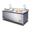 Commercial ultrasonic fully automatic dishwashing machine for crayfish washing, cup washing, dishwashing pool, canteen ultrasonic vegetable washing machine