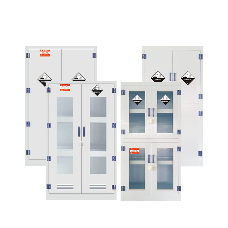 众御PP药品柜耐腐蚀带可视窗双门四门手动试剂柜化学品安全仪器柜,淘宝优惠券,粉丝福利购,淘宝优惠卷