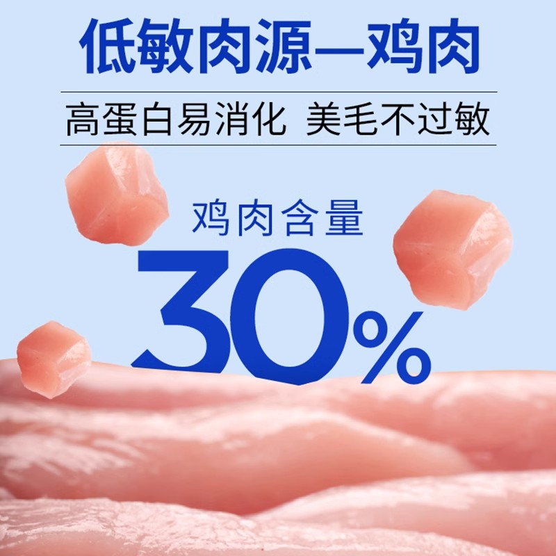 蓝氏猫粮全价无谷试吃呵护肠胃美毛护肤成幼猫通用优能倍益 - 图2