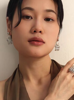 秋冬高级感小众精致耳钉女