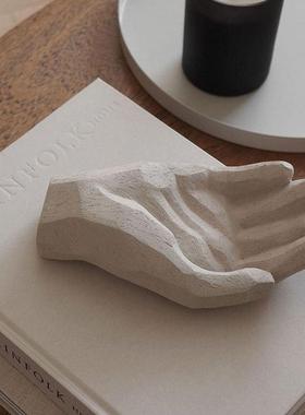 瑞典Cooee Design祝福之手 北欧艺术雕塑摆件 首饰收纳盘小众设计