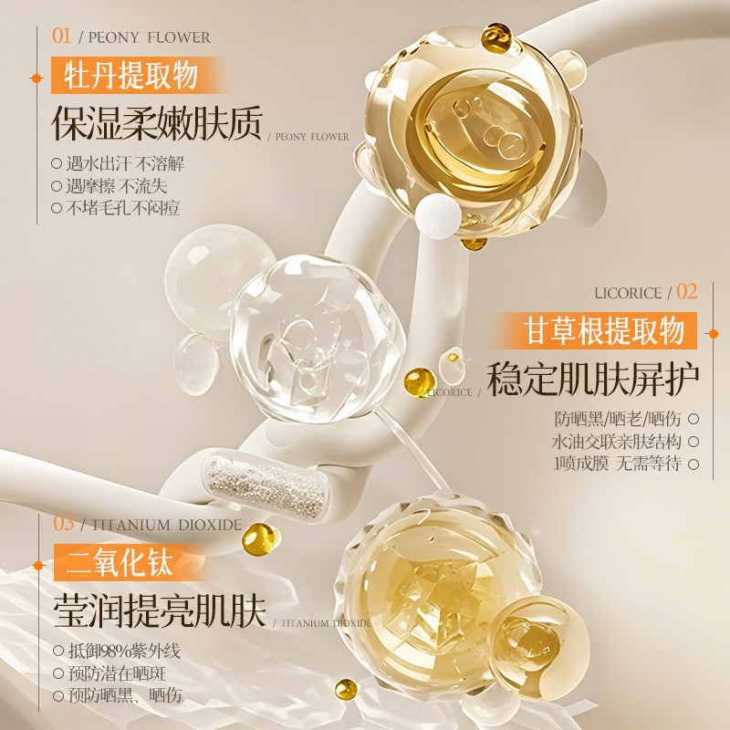 诗辞防晒喷雾防紫外线50倍全身通用面部隔离防水防汗清爽不油户外,淘宝优惠券,粉丝福利购,淘宝优惠卷