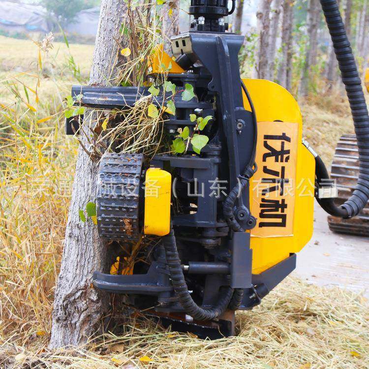 全自动多功能抱夹锯抓木一体夹木器60度旋转林场原木切断伐木器,淘宝优惠券,粉丝福利购,淘宝优惠卷