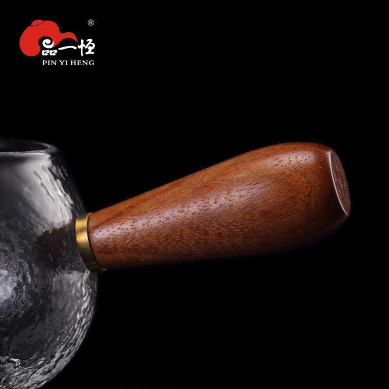 品一恒 侧把公道杯玻璃公杯加厚耐热茶海分茶器功夫茶具配件茶海,淘宝优惠券,粉丝福利购,淘宝优惠卷