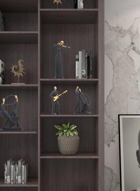 北欧简约运动音乐装饰品摆件工艺品玄关客厅书房创意抽象人物摆设