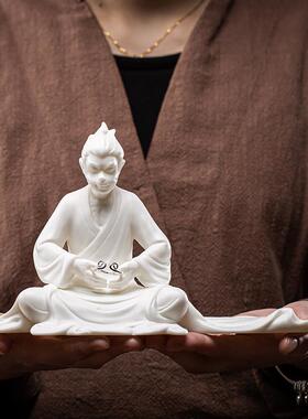 新中式斗战胜佛大圣摆件孙悟空家居装饰品玄关摆设送礼工艺收藏品