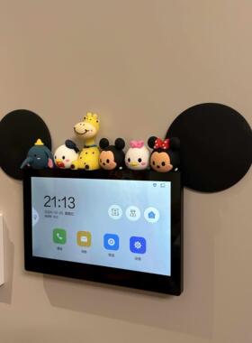 【新家的一百个快递】DIY可视门铃玄关装饰摆饰开关面板装饰品