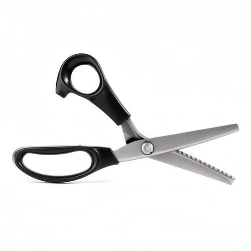 花边剪子锁边免缝缝纫剪刀三角形波浪剪牙布剪不锈钢裁缝剪手工剪 - 图3