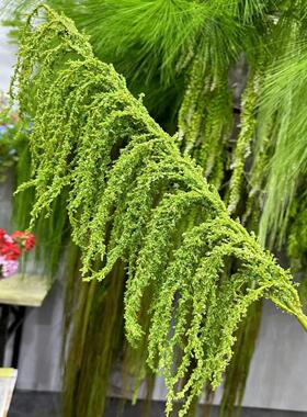 新款龙须草仿真花毛毛虫吊米柔丽丝垂吊情人泪软装装饰婚庆绢花艺