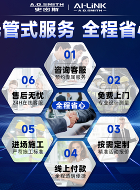 【门店同款】AO史密斯净水器家用直饮净水机RO反渗透单冷产品定制
