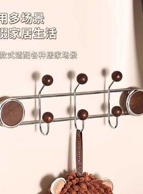 厨房门后吸盘挂钩粘钩强力不掉浴室小物件排钩无痕钥匙挂衣置物架