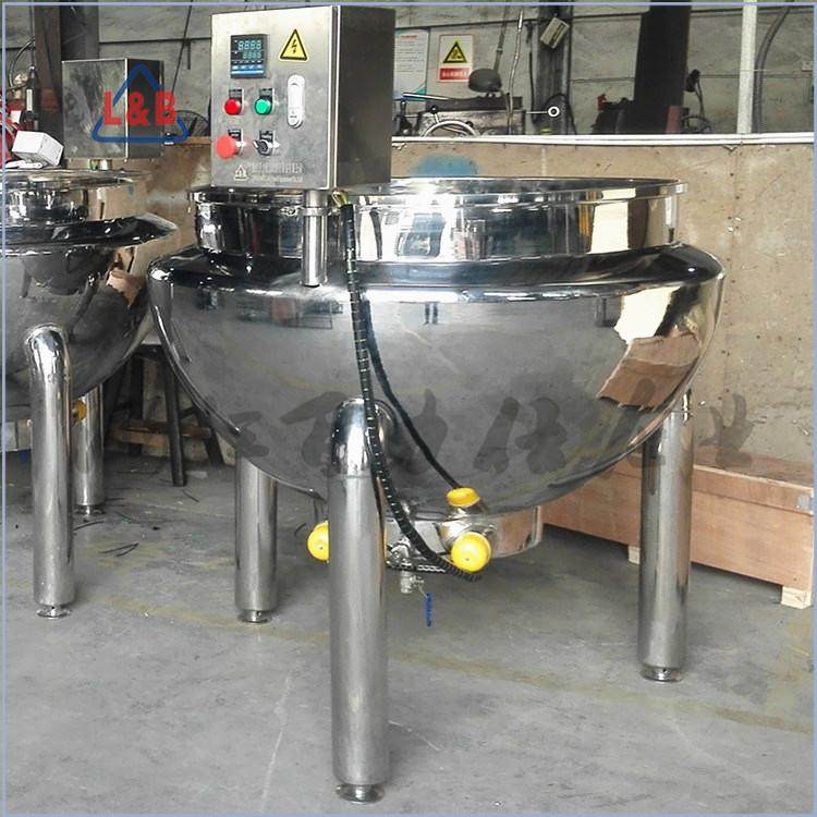 厂家供应小型电加热夹层锅豆浆蒸煮设备全自动出料熬粥夹层锅,淘宝优惠券,粉丝福利购,淘宝优惠卷