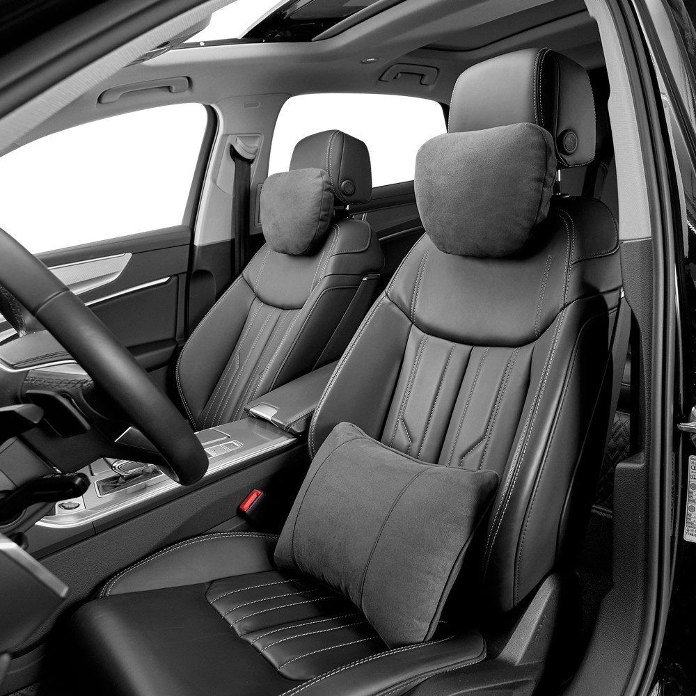 适用于汽车迈巴赫腰靠奔驰靠垫护腰车用四季腰枕宝马奥迪护腰托,淘宝优惠券,粉丝福利购,淘宝优惠卷