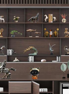 创意办公室书架书挡饰品立即成功的办公室桌面访问豪华书挡装饰业