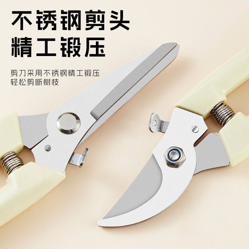 修枝剪果枝修剪刀盘栽剪园艺剪刀花艺果树园林摘果粗枝剪锋利省力,淘宝优惠券,粉丝福利购,淘宝优惠卷