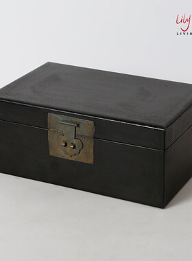 优选华伦家具盒子摆件中式首饰盒收纳盒样板房间家居软装搭配饰品