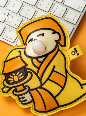 河北博物院文创 长信宫灯捏捏乐 解压玩具 包包钥匙挂件挂饰礼品