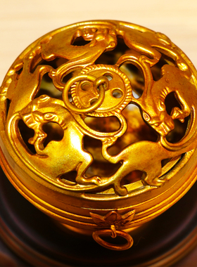 河北博物院文创产品仿博山炉客厅茶桌面摆件香熏炉送礼伴手纪念品