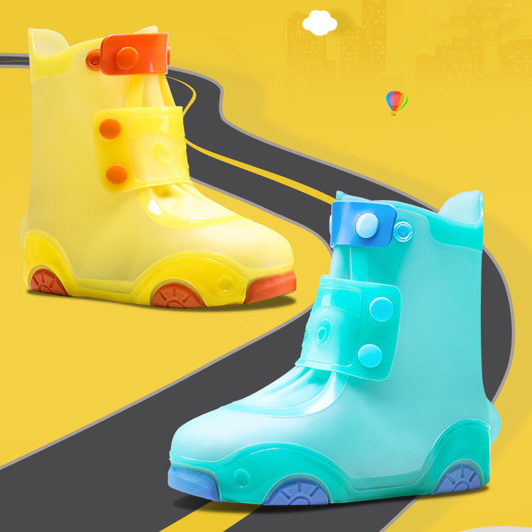 儿童雨鞋套防水防滑加厚耐磨下雨天防雨脚套学生男小女孩鞋子,淘宝优惠券,粉丝福利购,淘宝优惠卷