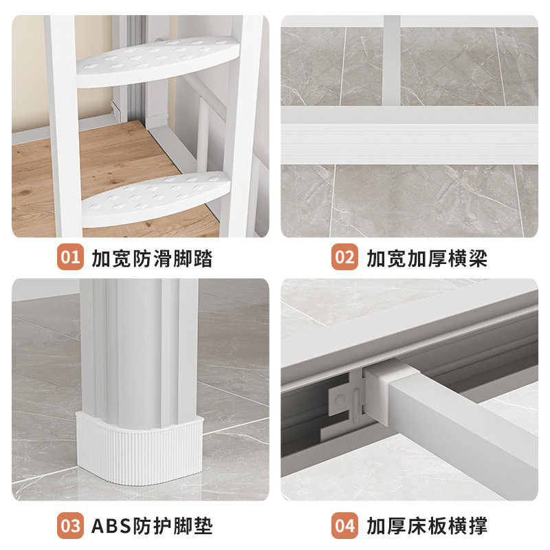 钢制上下床铁架床学生宿舍高低床员工寝室公寓床上下铺铁床加厚,淘宝优惠券,粉丝福利购,淘宝优惠卷