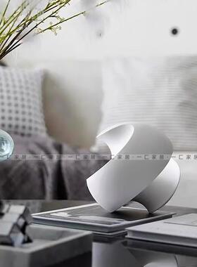 一匚 现代欧式水滴陀螺音符摆件 样板间售楼处书房电视柜装饰品