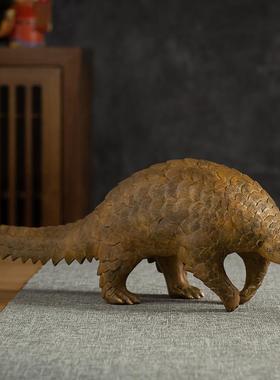 黄铜富甲天下摆件家居装饰品客厅玄关酒柜办公室桌面高档送人礼物