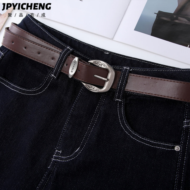 蓝色复古哈伦裤女2025新款冬季高腰美式宽松显瘦弯刀裤阔腿镰刀裤,淘宝优惠券,粉丝福利购,淘宝优惠卷