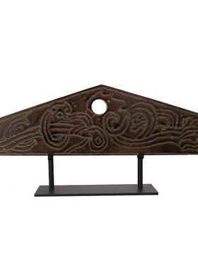 新中式创意家居摆件欧式新古典酒店玄关客厅样板间金属软装饰品