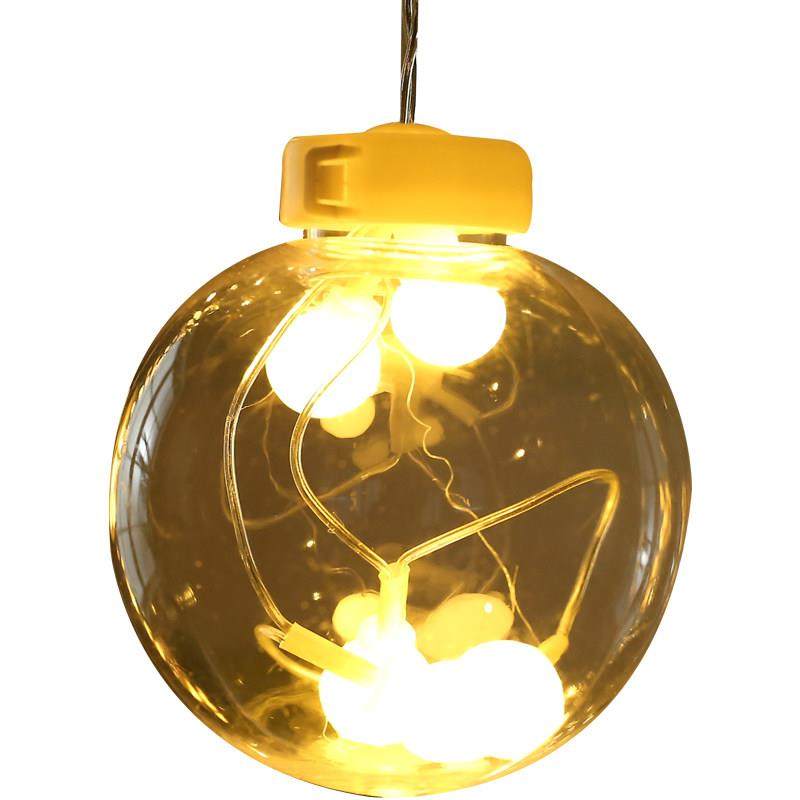 LED大圆球彩灯闪灯满天星星灯婚庆布置氛围装饰灯泡串灯窗帘挂灯,淘宝优惠券,粉丝福利购,淘宝优惠卷