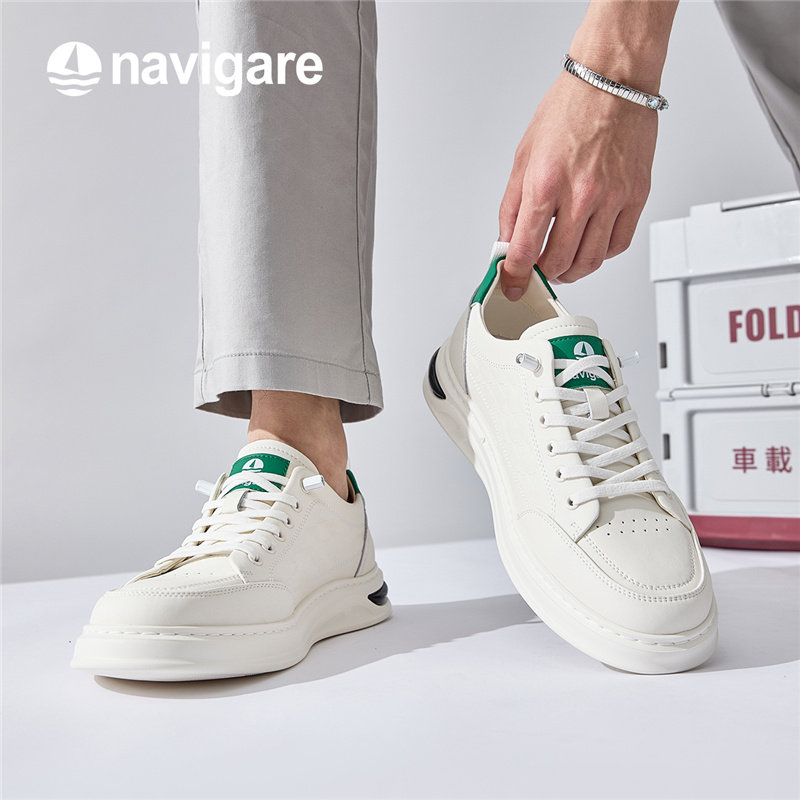 Navigare意大利小帆船鞋子男鞋2025秋冬气轻便一脚蹬休闲加绒板鞋,淘宝优惠券,粉丝福利购,淘宝优惠卷