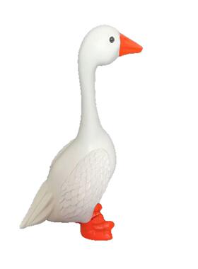 跨境热销Giddy the Porch Goose Statue花园呆头大白鹅雕塑工艺品