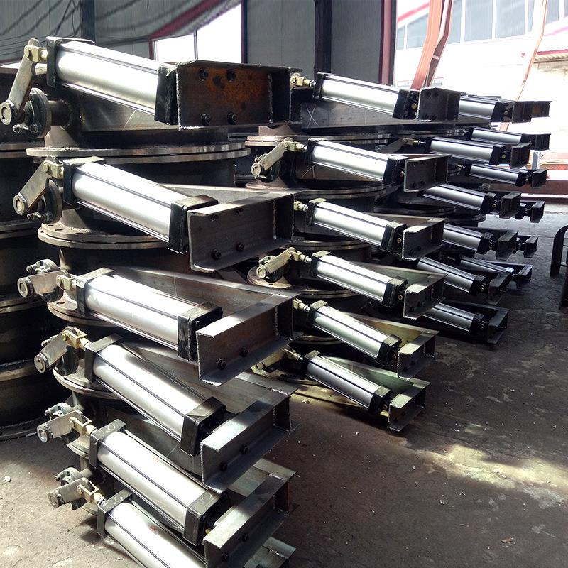 供应烟风煤粉电动排风阀气动通风蝶阀管道气动电动调节型蝶阀 - 图2