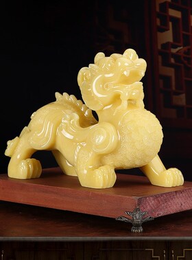 优选玉石招财貔貅摆件聚财镇宅皮丘一对纳福家居客厅装饰店铺开业